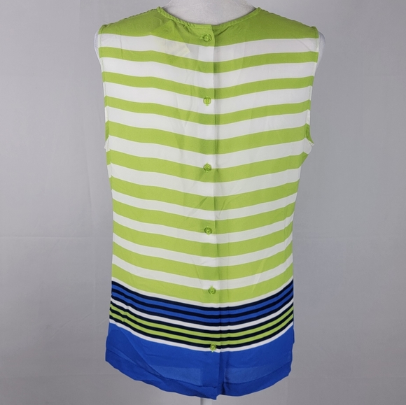 Rose & Olive green white blue medium - Picture 4 of 5